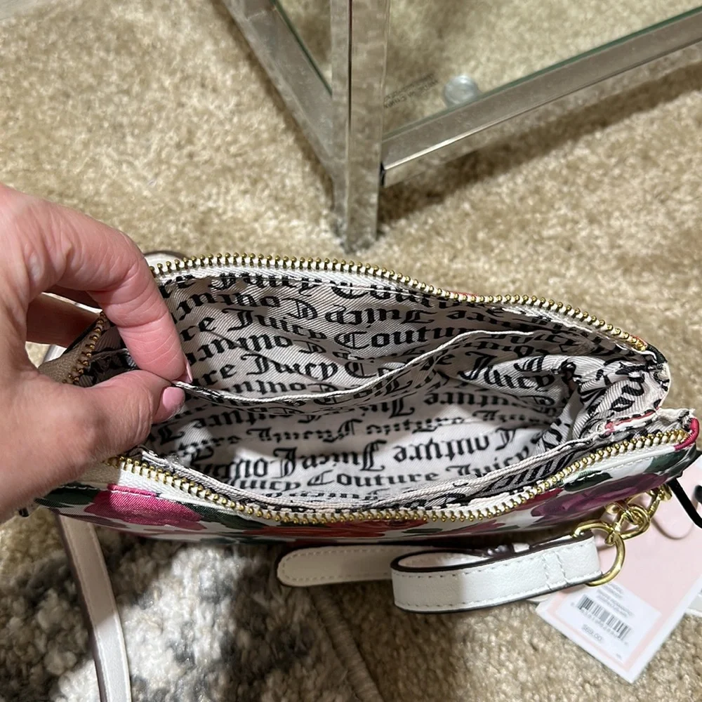 NWT Juicy Couture Floral Spring Crossbody - Picture 9 of 12